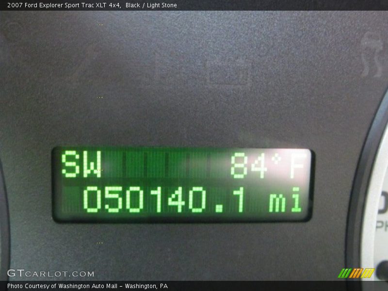 Black / Light Stone 2007 Ford Explorer Sport Trac XLT 4x4