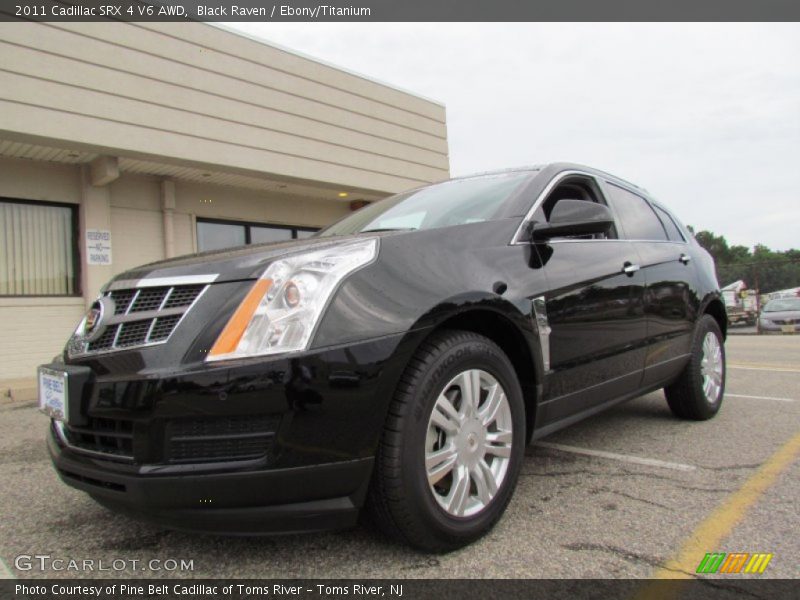 Black Raven / Ebony/Titanium 2011 Cadillac SRX 4 V6 AWD