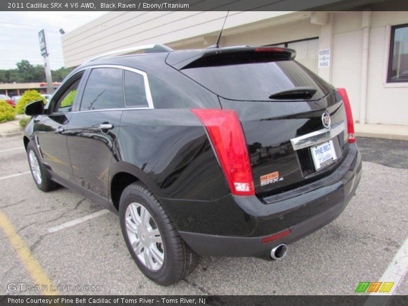 Black Raven / Ebony/Titanium 2011 Cadillac SRX 4 V6 AWD