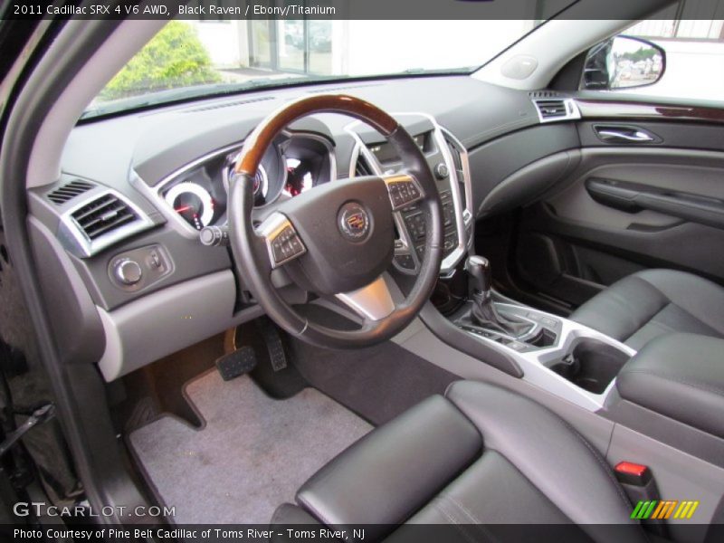 Black Raven / Ebony/Titanium 2011 Cadillac SRX 4 V6 AWD