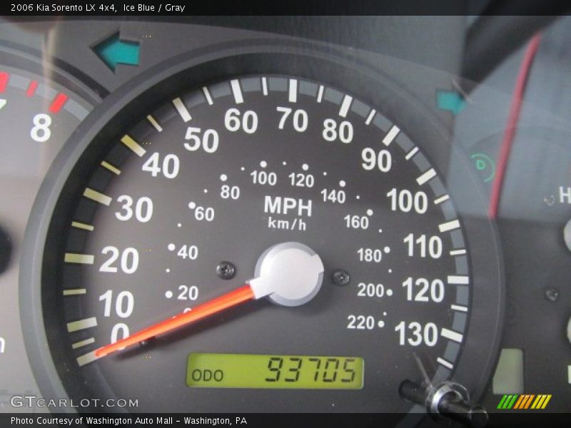Ice Blue / Gray 2006 Kia Sorento LX 4x4