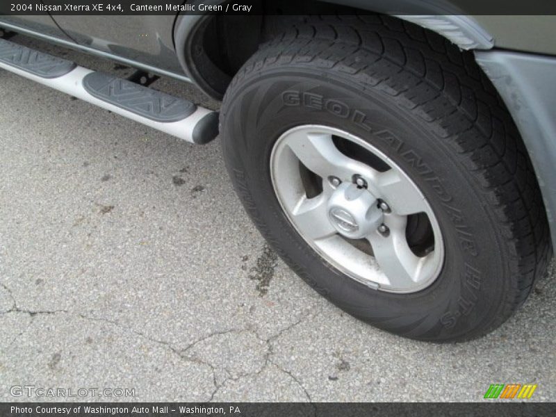 Canteen Metallic Green / Gray 2004 Nissan Xterra XE 4x4