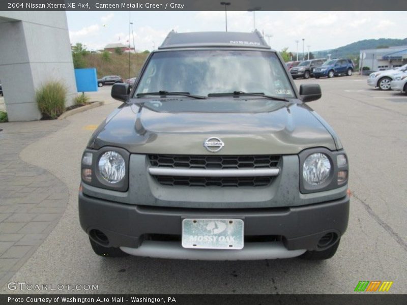Canteen Metallic Green / Gray 2004 Nissan Xterra XE 4x4