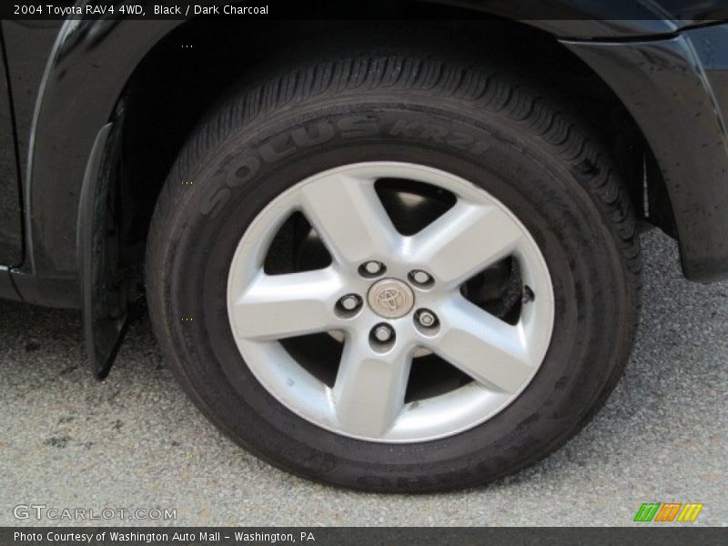 Black / Dark Charcoal 2004 Toyota RAV4 4WD