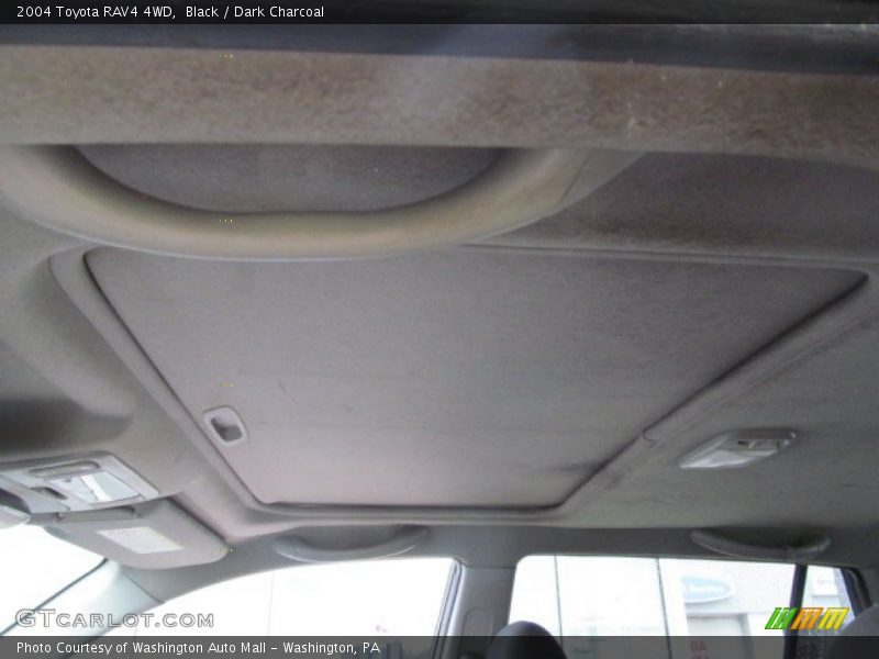 Black / Dark Charcoal 2004 Toyota RAV4 4WD