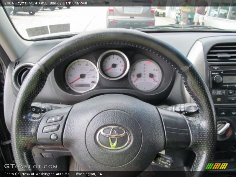 Black / Dark Charcoal 2004 Toyota RAV4 4WD