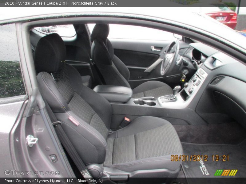 Nordschleife Gray / Black 2010 Hyundai Genesis Coupe 2.0T