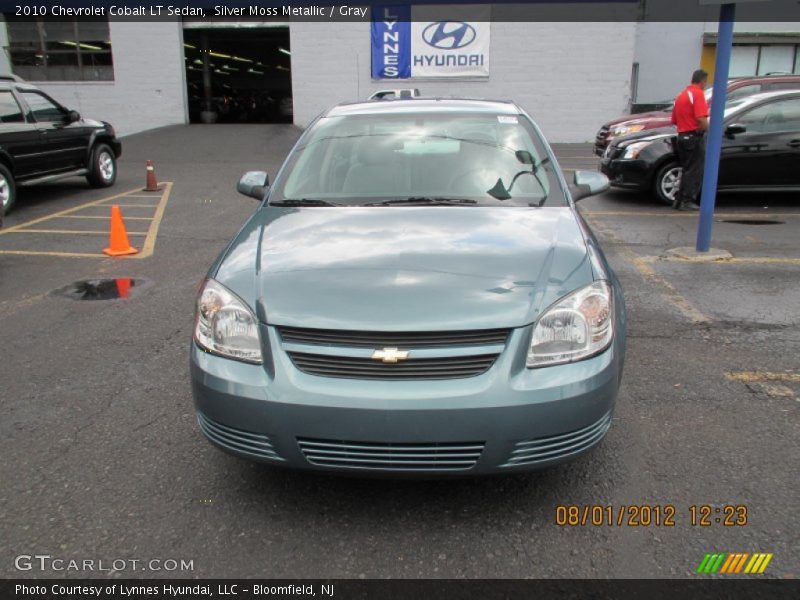 Silver Moss Metallic / Gray 2010 Chevrolet Cobalt LT Sedan