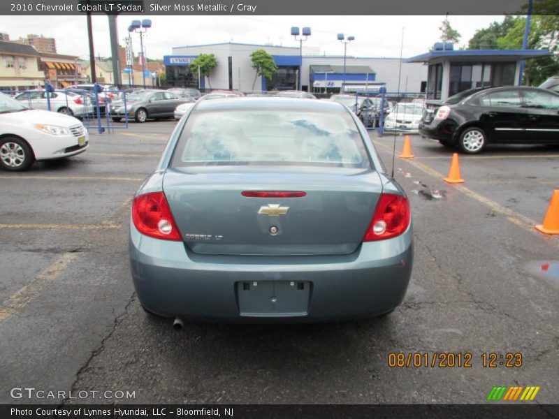 Silver Moss Metallic / Gray 2010 Chevrolet Cobalt LT Sedan