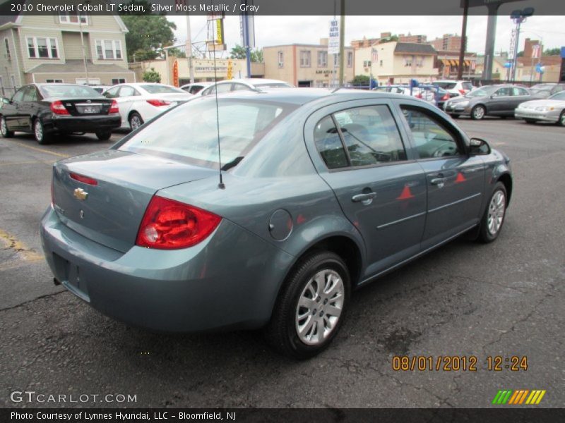 Silver Moss Metallic / Gray 2010 Chevrolet Cobalt LT Sedan