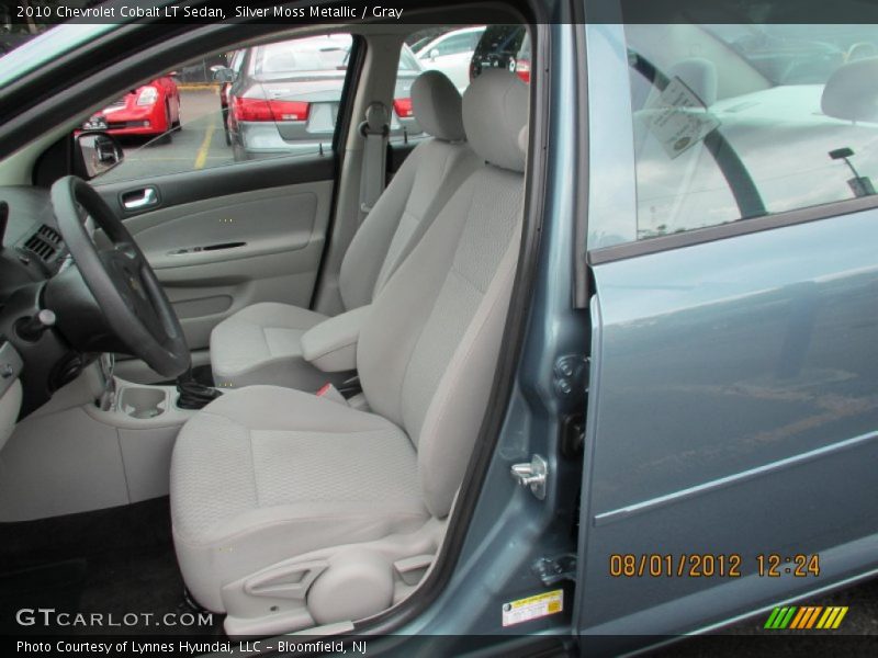 Front Seat of 2010 Cobalt LT Sedan
