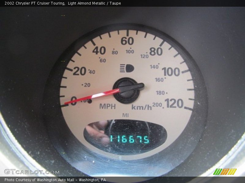 Light Almond Metallic / Taupe 2002 Chrysler PT Cruiser Touring