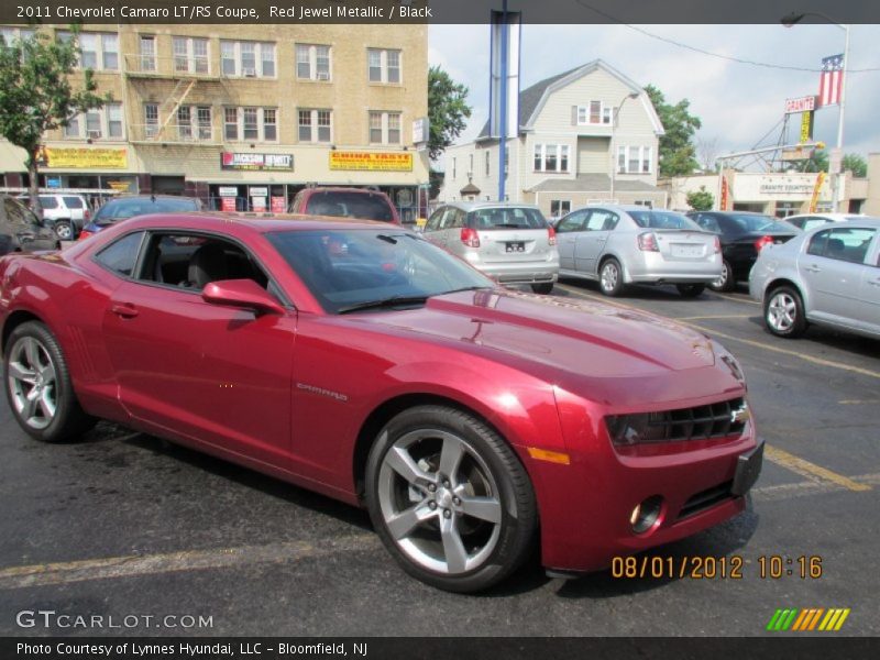 Red Jewel Metallic / Black 2011 Chevrolet Camaro LT/RS Coupe