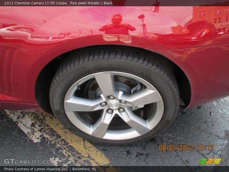 Red Jewel Metallic / Black 2011 Chevrolet Camaro LT/RS Coupe
