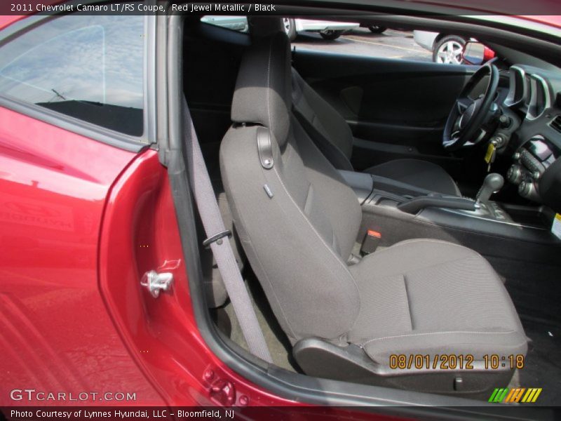 Red Jewel Metallic / Black 2011 Chevrolet Camaro LT/RS Coupe