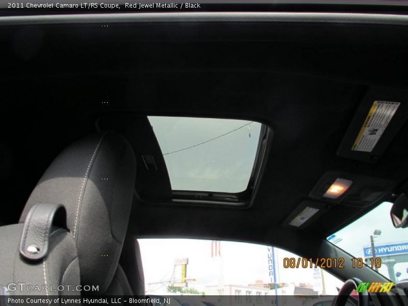 Red Jewel Metallic / Black 2011 Chevrolet Camaro LT/RS Coupe