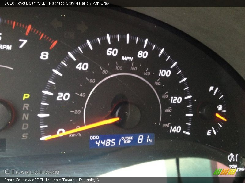 Magnetic Gray Metallic / Ash Gray 2010 Toyota Camry LE