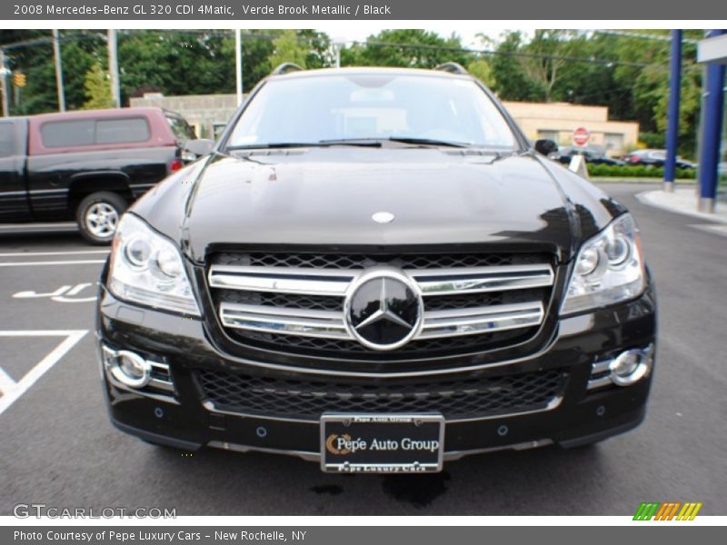 Verde Brook Metallic / Black 2008 Mercedes-Benz GL 320 CDI 4Matic