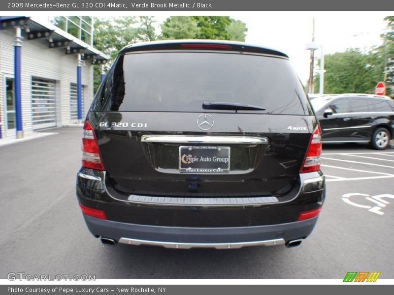 Verde Brook Metallic / Black 2008 Mercedes-Benz GL 320 CDI 4Matic