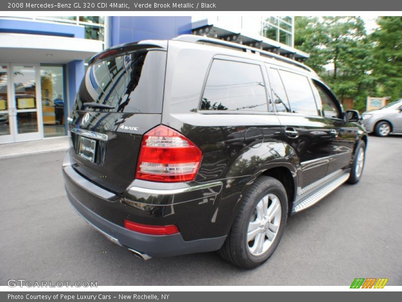 Verde Brook Metallic / Black 2008 Mercedes-Benz GL 320 CDI 4Matic