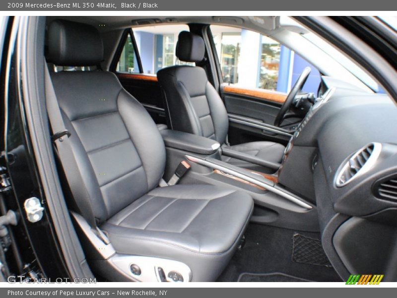 Black / Black 2009 Mercedes-Benz ML 350 4Matic