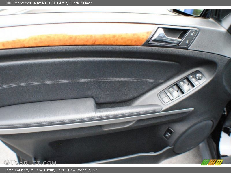 Black / Black 2009 Mercedes-Benz ML 350 4Matic