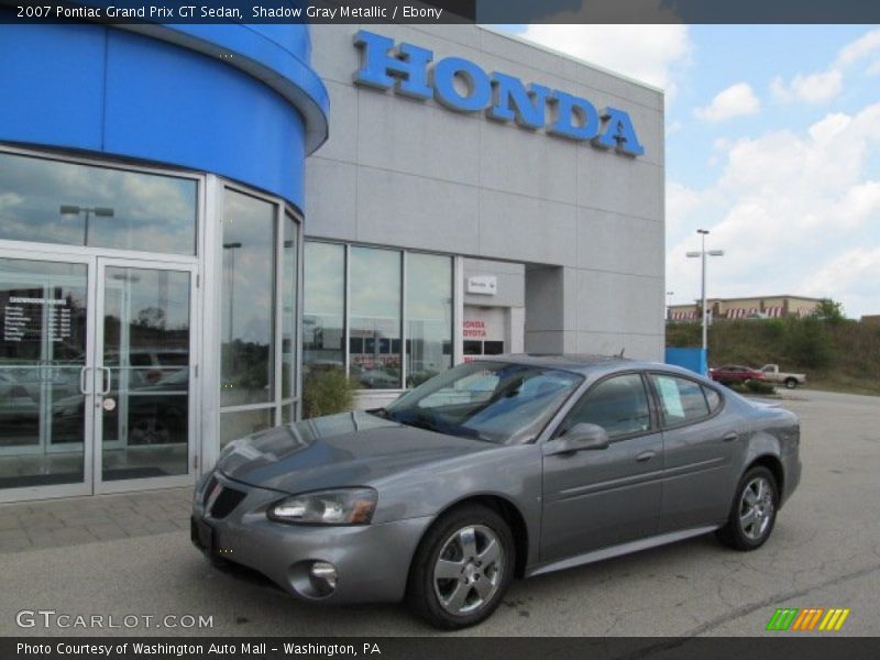 Shadow Gray Metallic / Ebony 2007 Pontiac Grand Prix GT Sedan