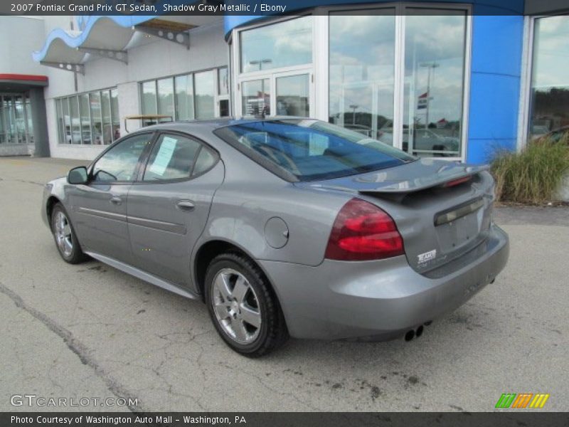 Shadow Gray Metallic / Ebony 2007 Pontiac Grand Prix GT Sedan