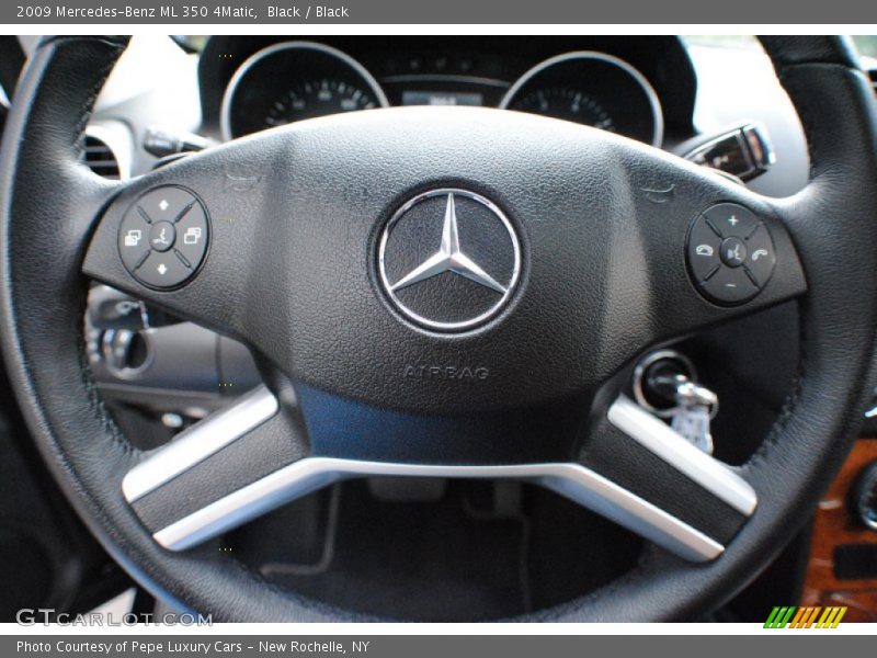 Black / Black 2009 Mercedes-Benz ML 350 4Matic