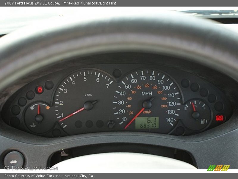  2007 Focus ZX3 SE Coupe ZX3 SE Coupe Gauges