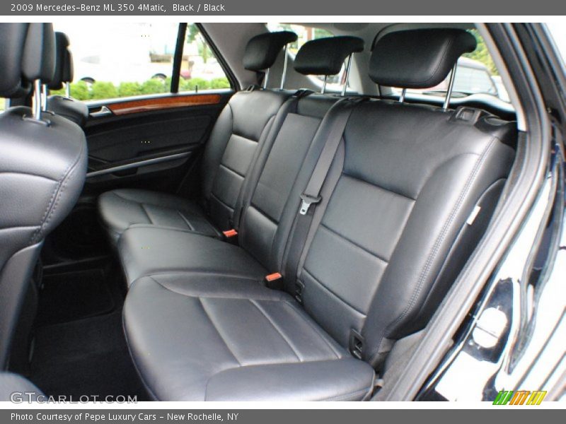 Black / Black 2009 Mercedes-Benz ML 350 4Matic