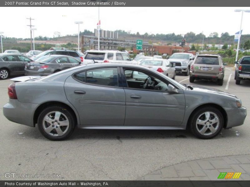 Shadow Gray Metallic / Ebony 2007 Pontiac Grand Prix GT Sedan