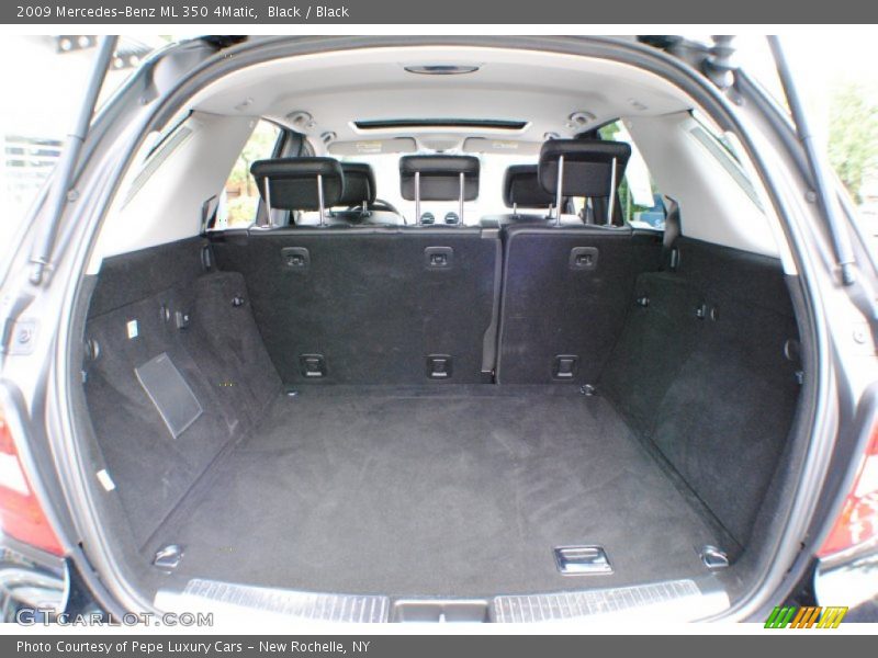Black / Black 2009 Mercedes-Benz ML 350 4Matic
