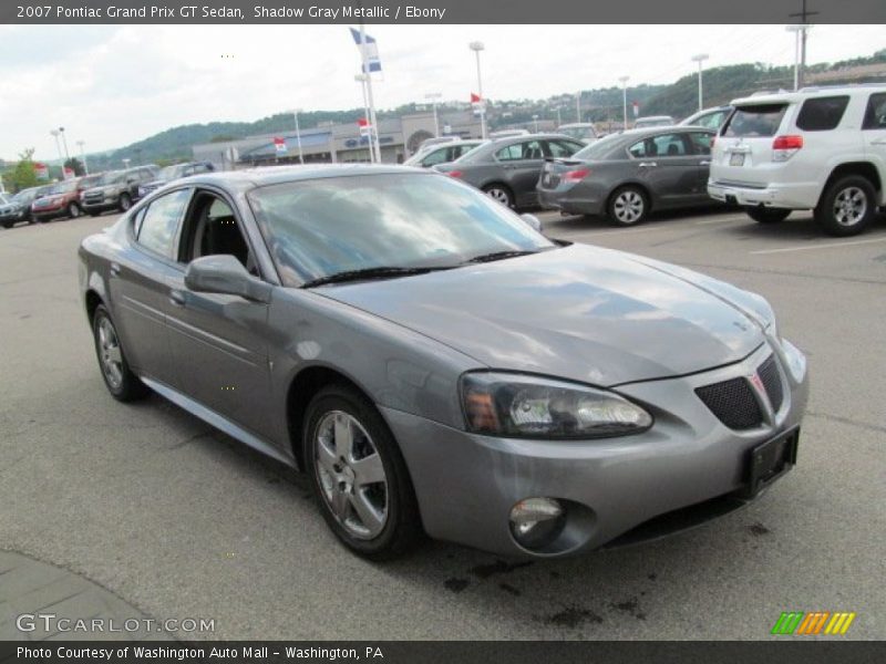 Shadow Gray Metallic / Ebony 2007 Pontiac Grand Prix GT Sedan