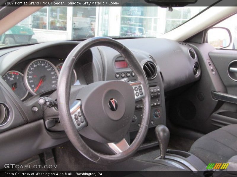 Shadow Gray Metallic / Ebony 2007 Pontiac Grand Prix GT Sedan