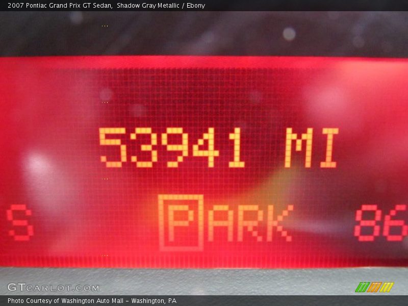 Shadow Gray Metallic / Ebony 2007 Pontiac Grand Prix GT Sedan