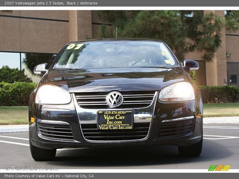 Black / Anthracite 2007 Volkswagen Jetta 2.5 Sedan