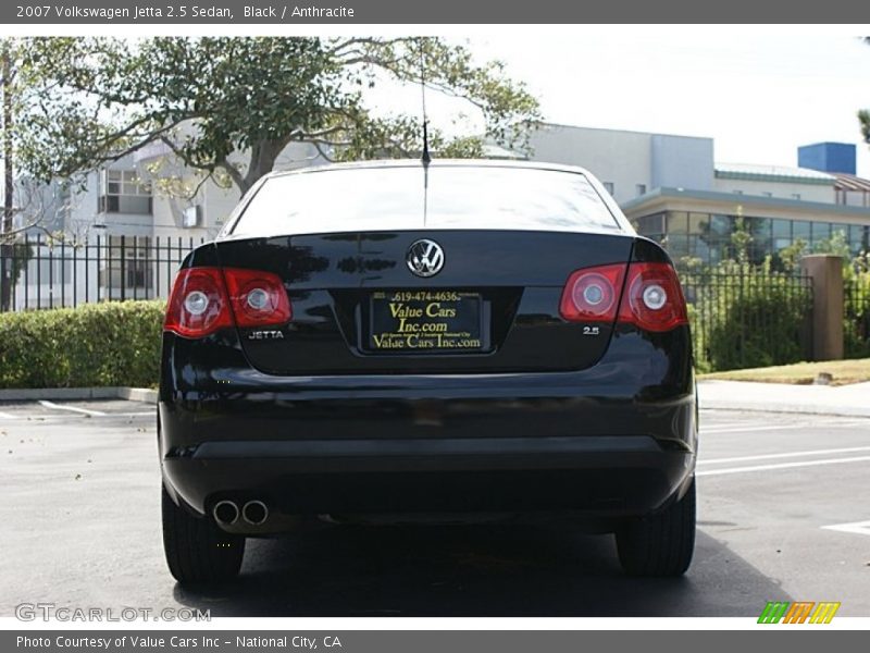 Black / Anthracite 2007 Volkswagen Jetta 2.5 Sedan