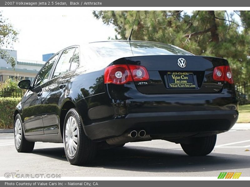 Black / Anthracite 2007 Volkswagen Jetta 2.5 Sedan