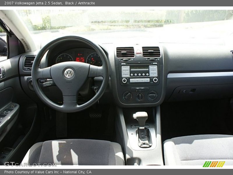 Black / Anthracite 2007 Volkswagen Jetta 2.5 Sedan