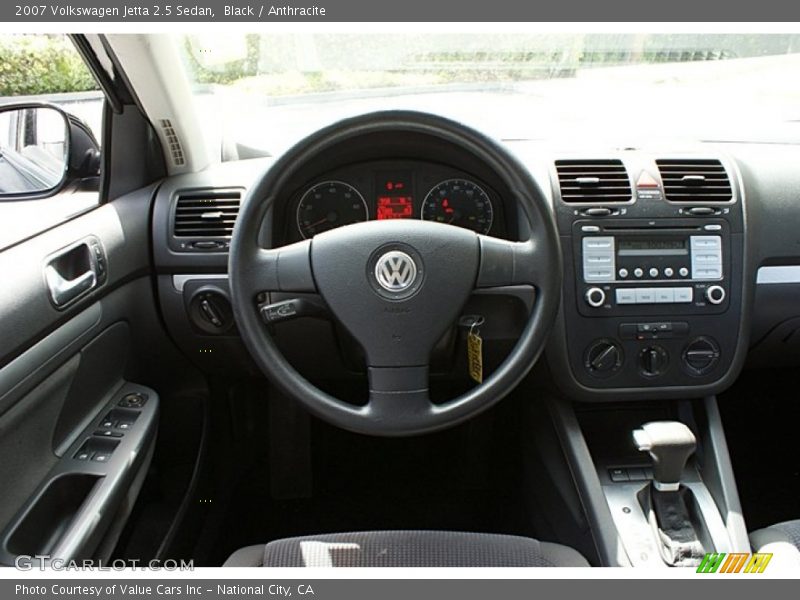Black / Anthracite 2007 Volkswagen Jetta 2.5 Sedan