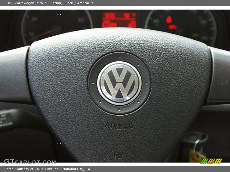 Black / Anthracite 2007 Volkswagen Jetta 2.5 Sedan