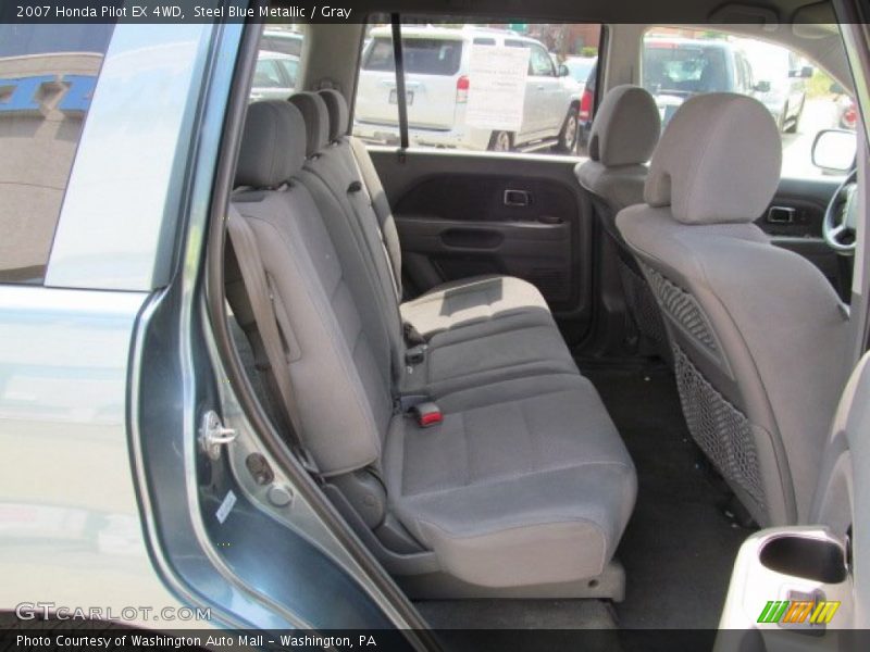 Steel Blue Metallic / Gray 2007 Honda Pilot EX 4WD