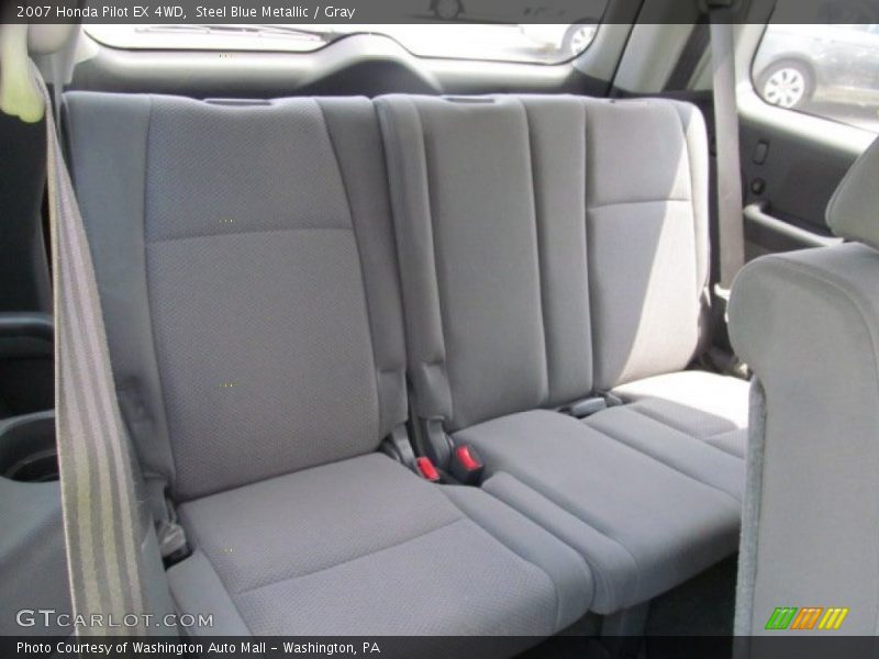 Steel Blue Metallic / Gray 2007 Honda Pilot EX 4WD