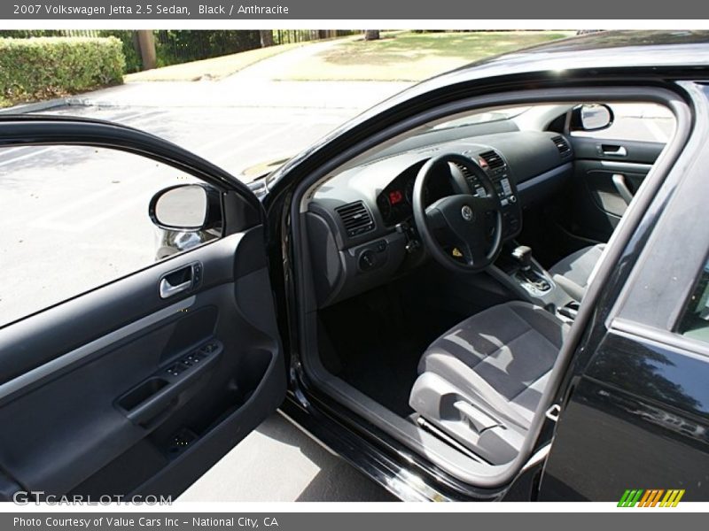 Black / Anthracite 2007 Volkswagen Jetta 2.5 Sedan