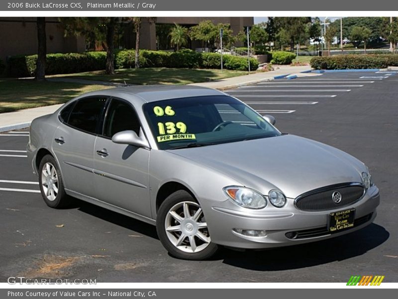 Platinum Metallic / Gray 2006 Buick LaCrosse CXS