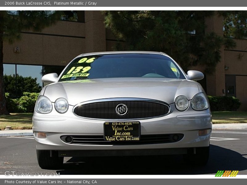Platinum Metallic / Gray 2006 Buick LaCrosse CXS