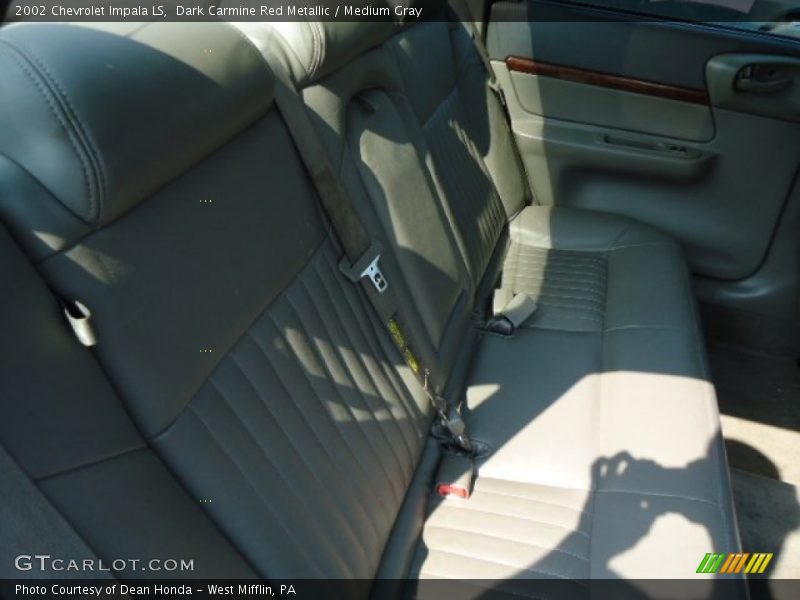 Dark Carmine Red Metallic / Medium Gray 2002 Chevrolet Impala LS