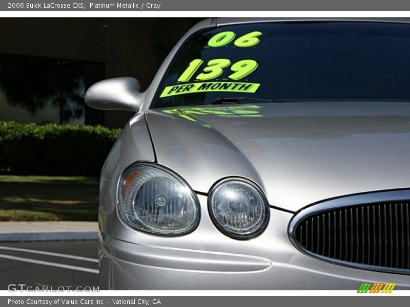 Platinum Metallic / Gray 2006 Buick LaCrosse CXS