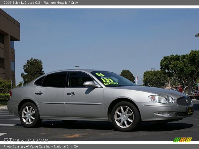 Platinum Metallic / Gray 2006 Buick LaCrosse CXS